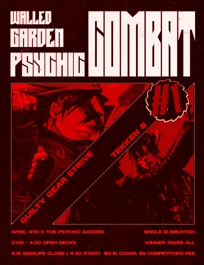 Walled Garden Psychic Combat